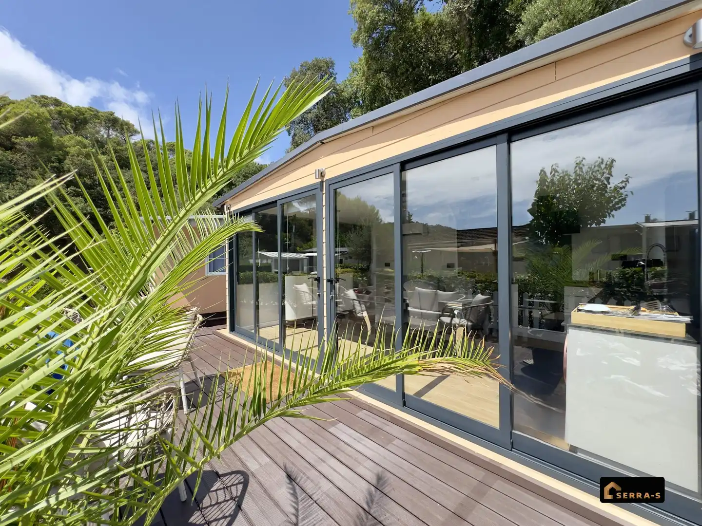 Terraza de Casa o chalet en venta en Palafolls con Aire acondicionado y Piscina comunitaria