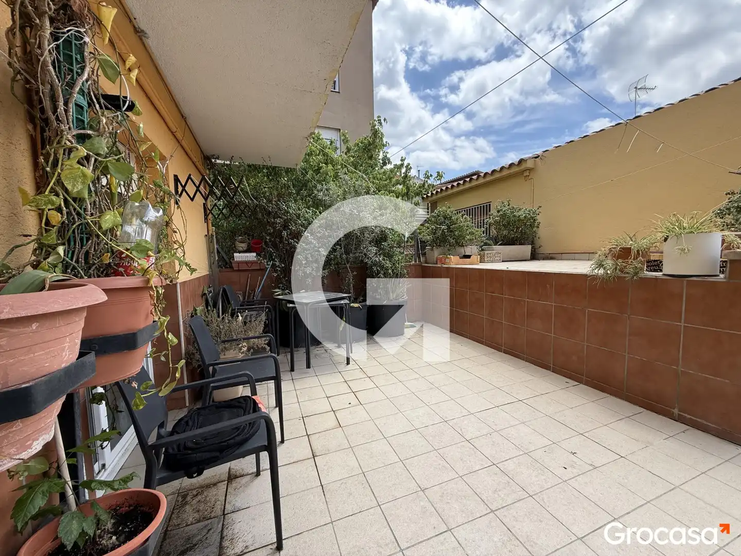 Terraza de Piso en venta en Les Franqueses del Vallès con Calefacción, Jardín privado y Terraza