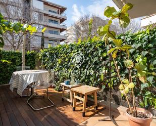 Terrace of Planta baja for sale in Sitges  with Air Conditioner, Heating and Parquet flooring