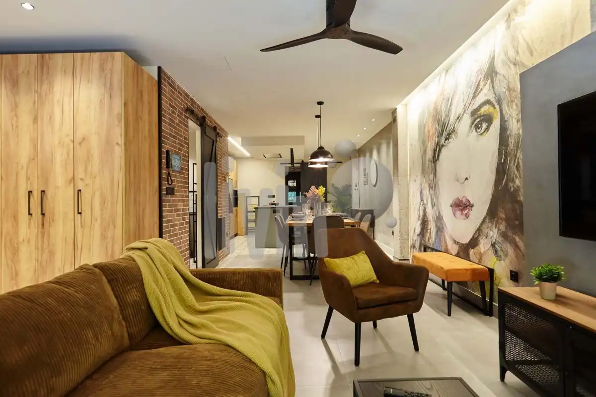Wohnzimmer von Wohnung zur Miete in Jaén mit Klimaanlage, Heizung und Möbliert