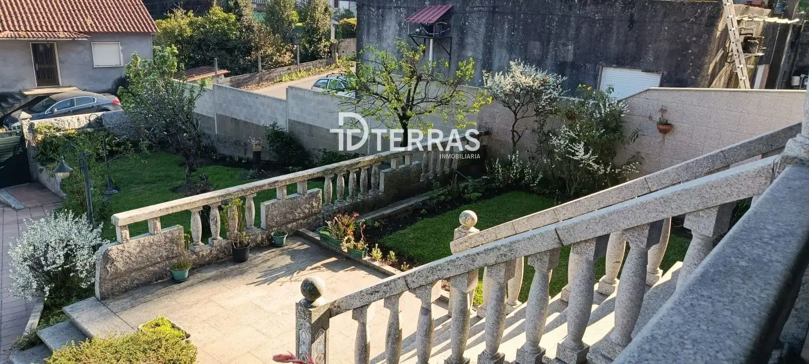 Terraza de Casa o chalet en venta en Vilaboa con Calefacción, Jardín privado y Terraza