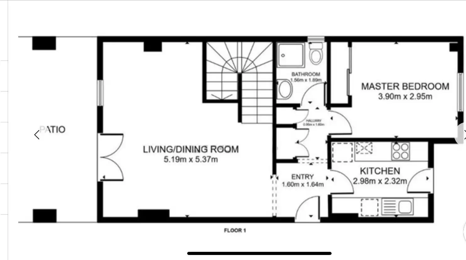 Apartamento en venta en Dos Hermanas con Amueblado, Horno y Lavadora