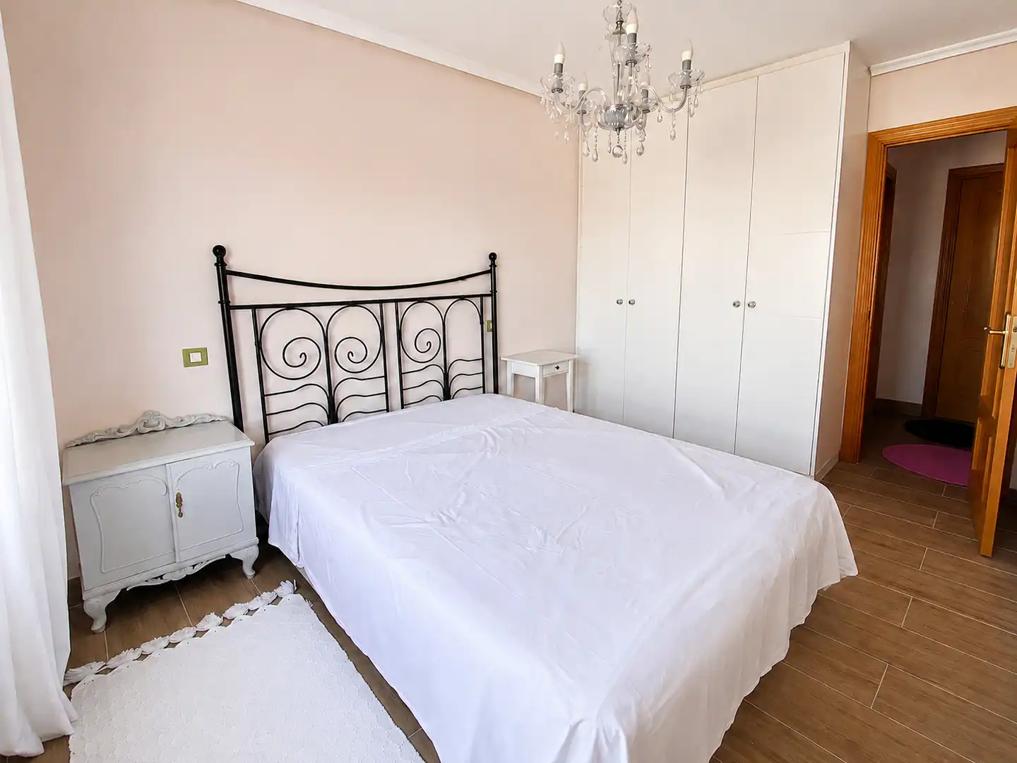 Bedroom of Flat for rent in Santander  with Heating, Terrace and Swimming Pool