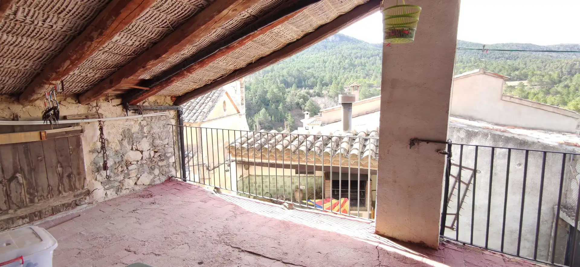 Terrassa de Casa o xalet en venda en La Febró amb Calefacció, Jardí privat i Terrassa