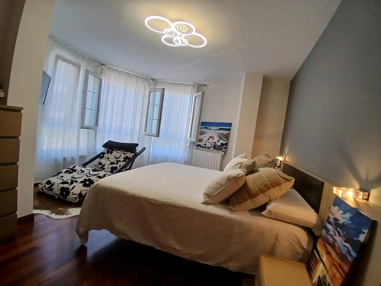 Bedroom of Flat for sale in Castro-Urdiales  with Heating and Furnished