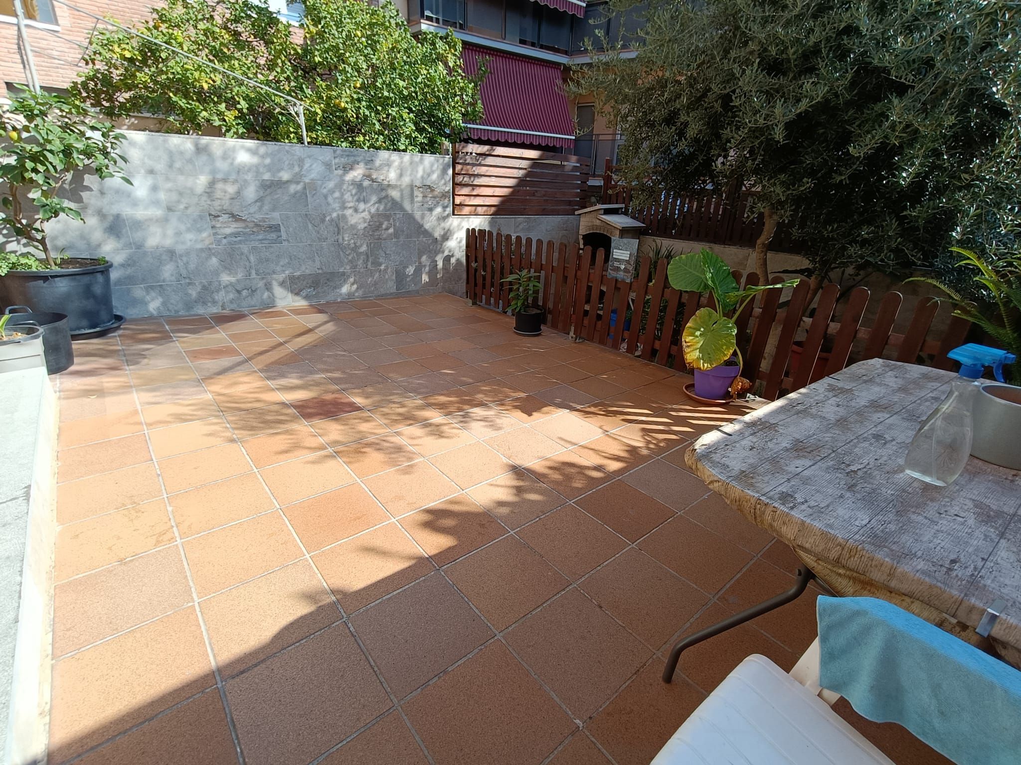 Terrace of Single-family semi-detached for sale in Mataró  with Air Conditioner, Heating and Private garden