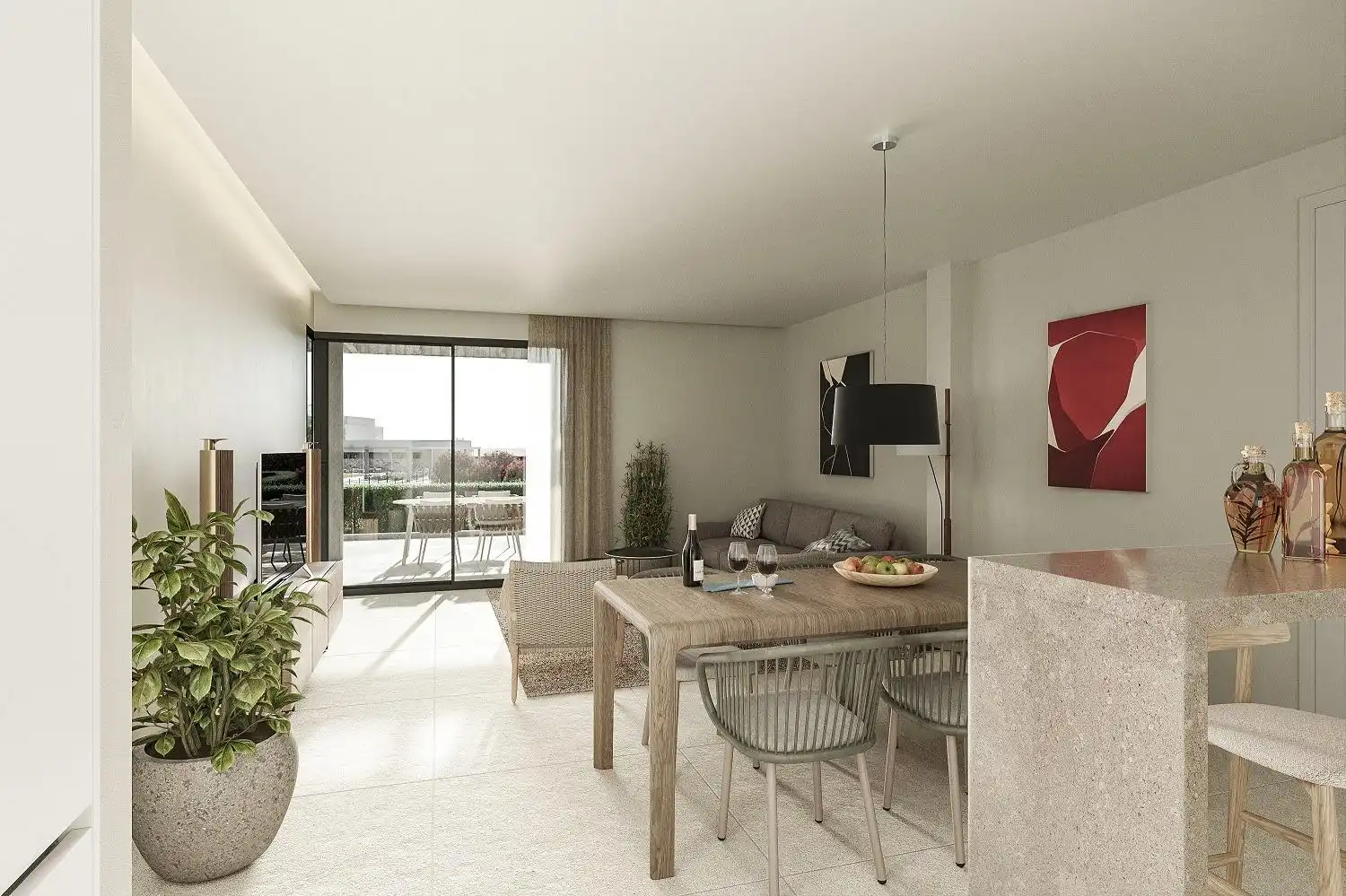 Penthouse mit Pool zum Verkauf in Sa Ràpita - Ses Covetes, imagen 4