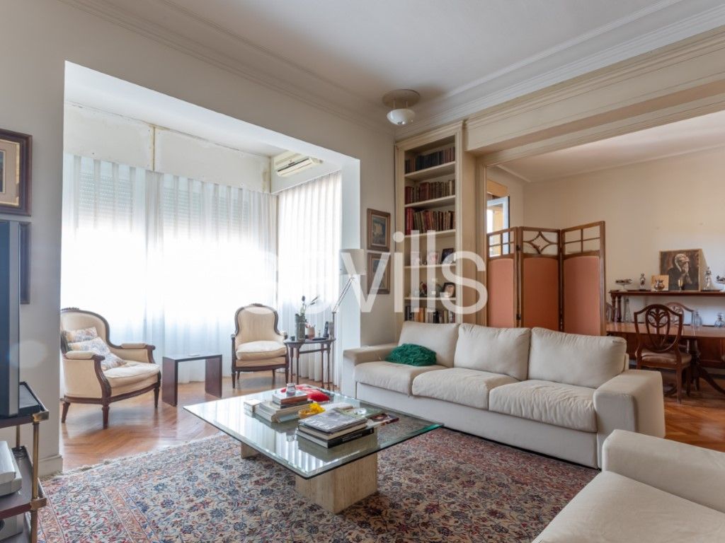 Sala d'estar de Apartament en venda en  Barcelona Capital amb Balcó