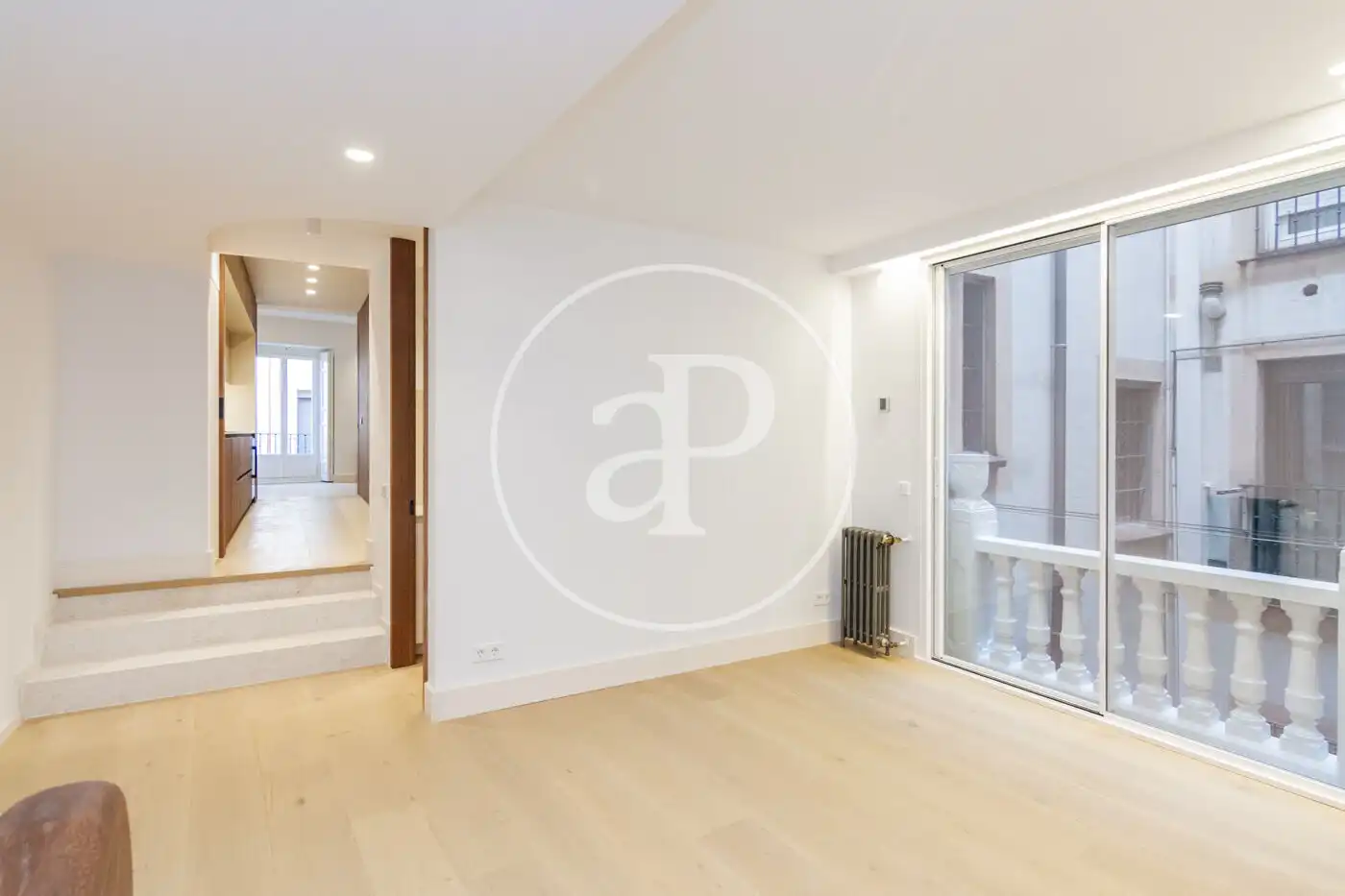 Sala de estar de Piso en venta en Madrid con Aire acondicionado, Calefacción y Balcón