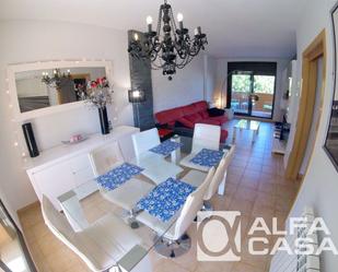 Dining room of Single-family semi-detached for sale in Lloret de Mar  with Air Conditioner, Terrace and Swimming Pool