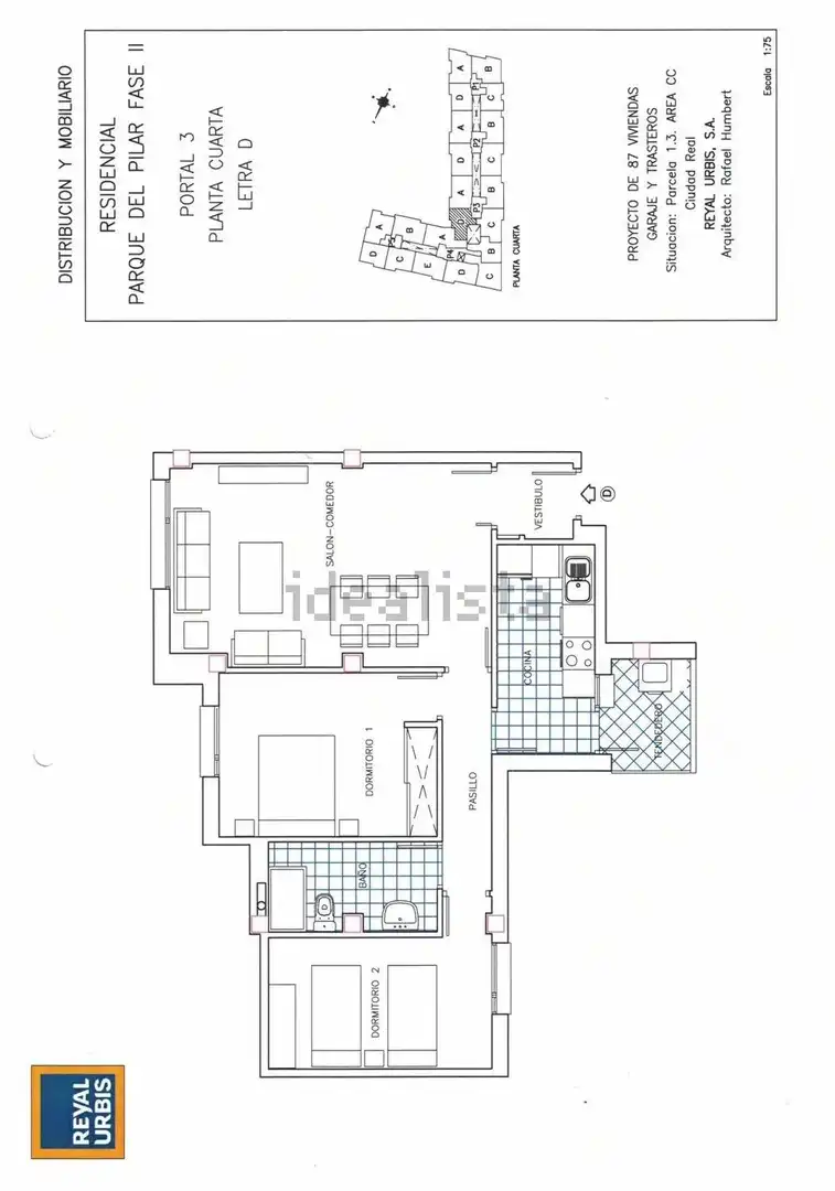 Flat for sale in Calzada de Calatrava  with Heating and Terrace