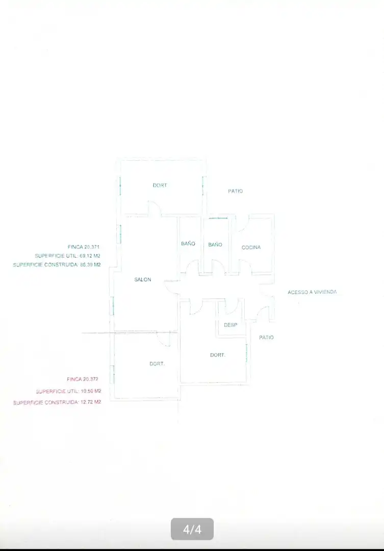 Appartamento con terrazza in vendita a Hospital, imagen 41
