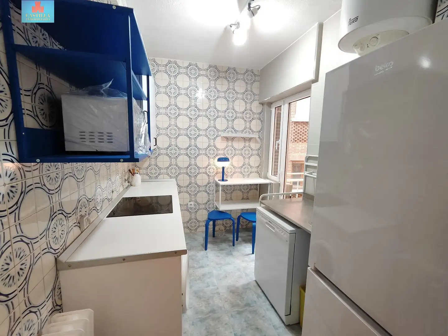 Küche von Wohnung zum Verkauf in Ávila mit Heizung, Terrasse und Möbliert