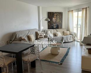 Living room of Flat to rent in Sant Josep de sa Talaia  with Air Conditioner, Terrace and Furnished