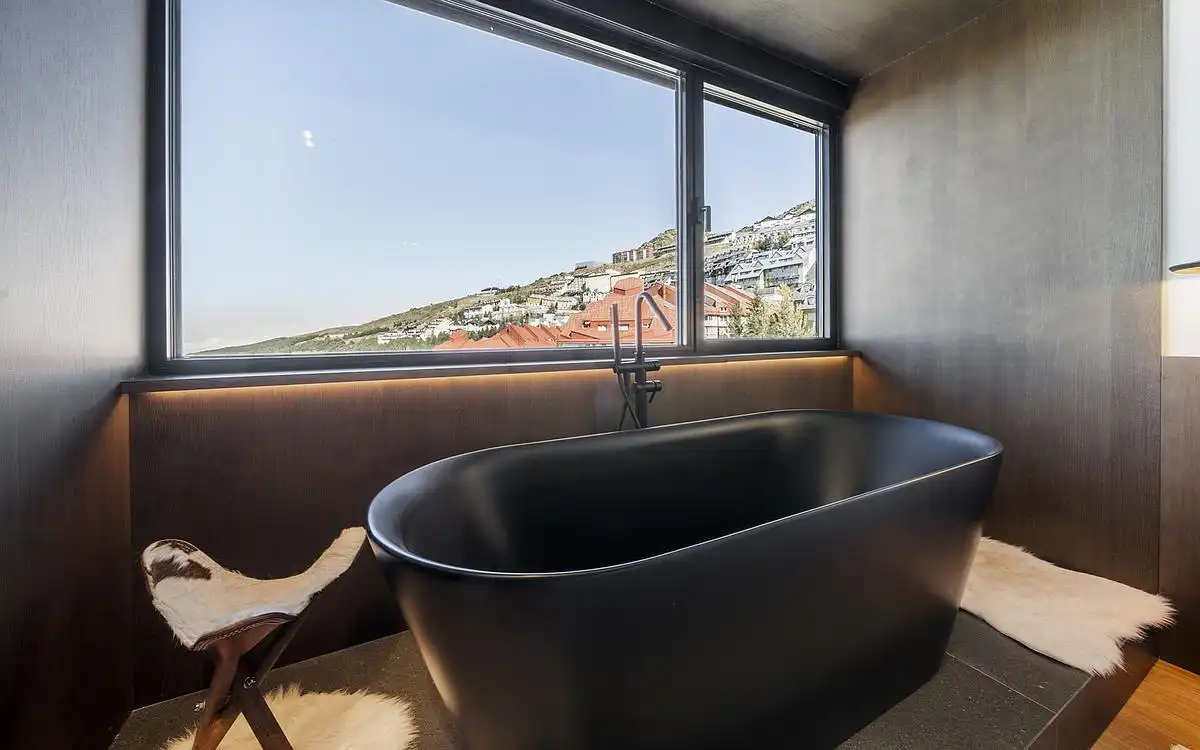 Baño de Ático en venta en Alfarnate con Aire acondicionado