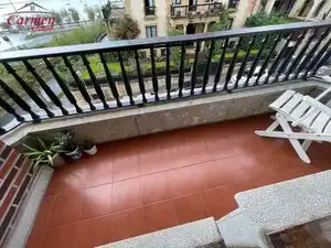 Balcony of Flat for sale in Getxo   with Heating, Terrace and Storage room