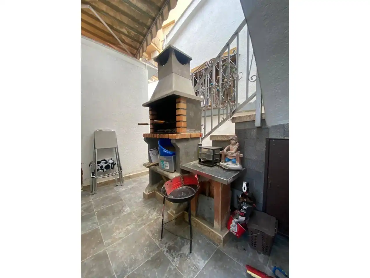 Cocina de Casa o chalet en venta en Santa Coloma de Gramenet con Aire acondicionado, Calefacción y Terraza