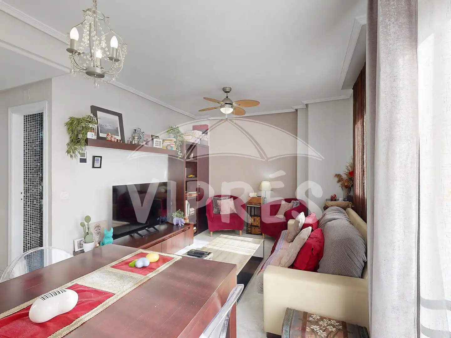 Sala de estar de Dúplex en venta en Mérida con Amueblado