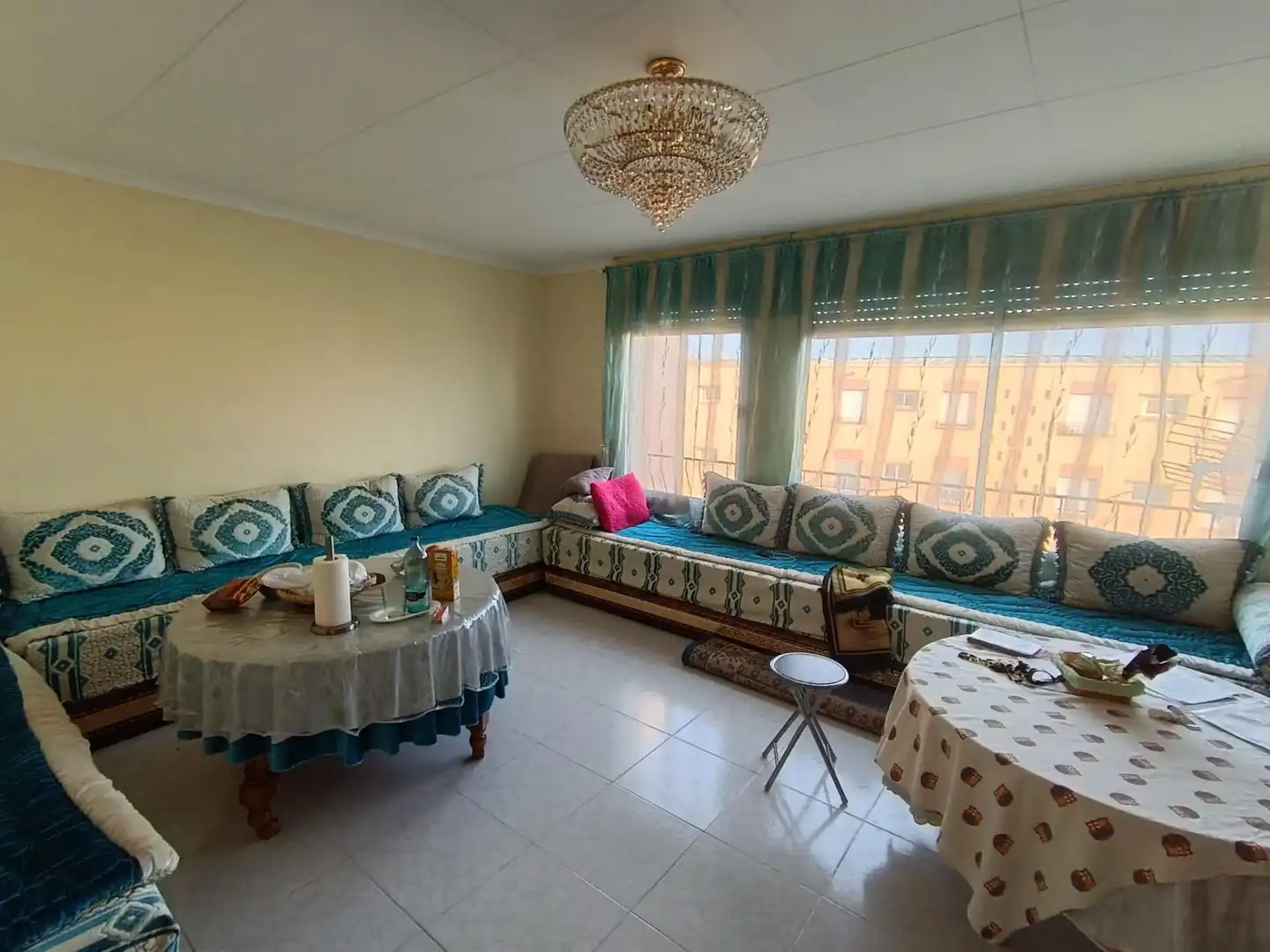 Wohnzimmer von Wohnung zum Verkauf in Sabadell mit Heizung