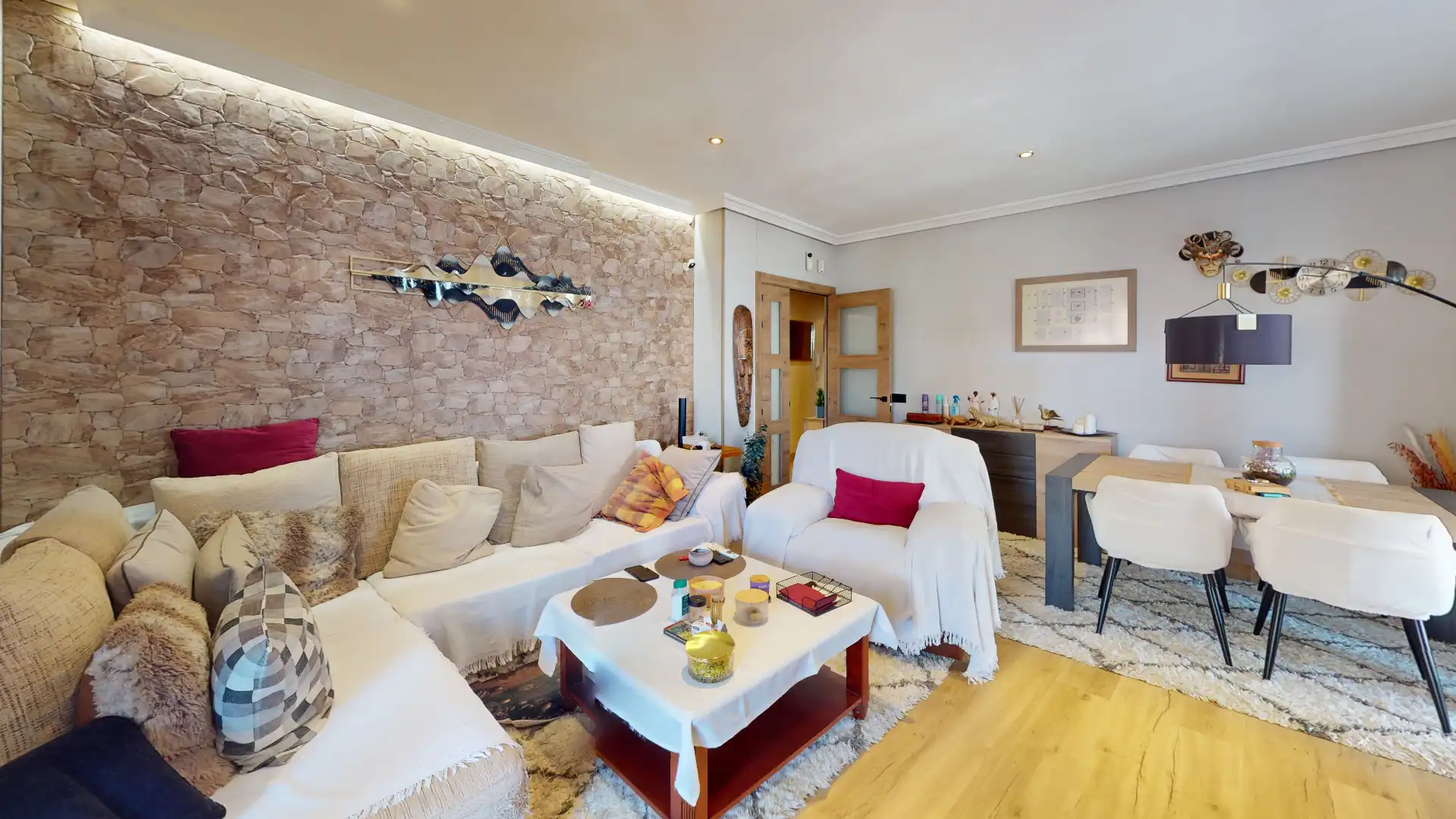 Sala d'estar de Àtic en venda en Torrevieja amb Aire condicionat, Calefacció i Terrassa