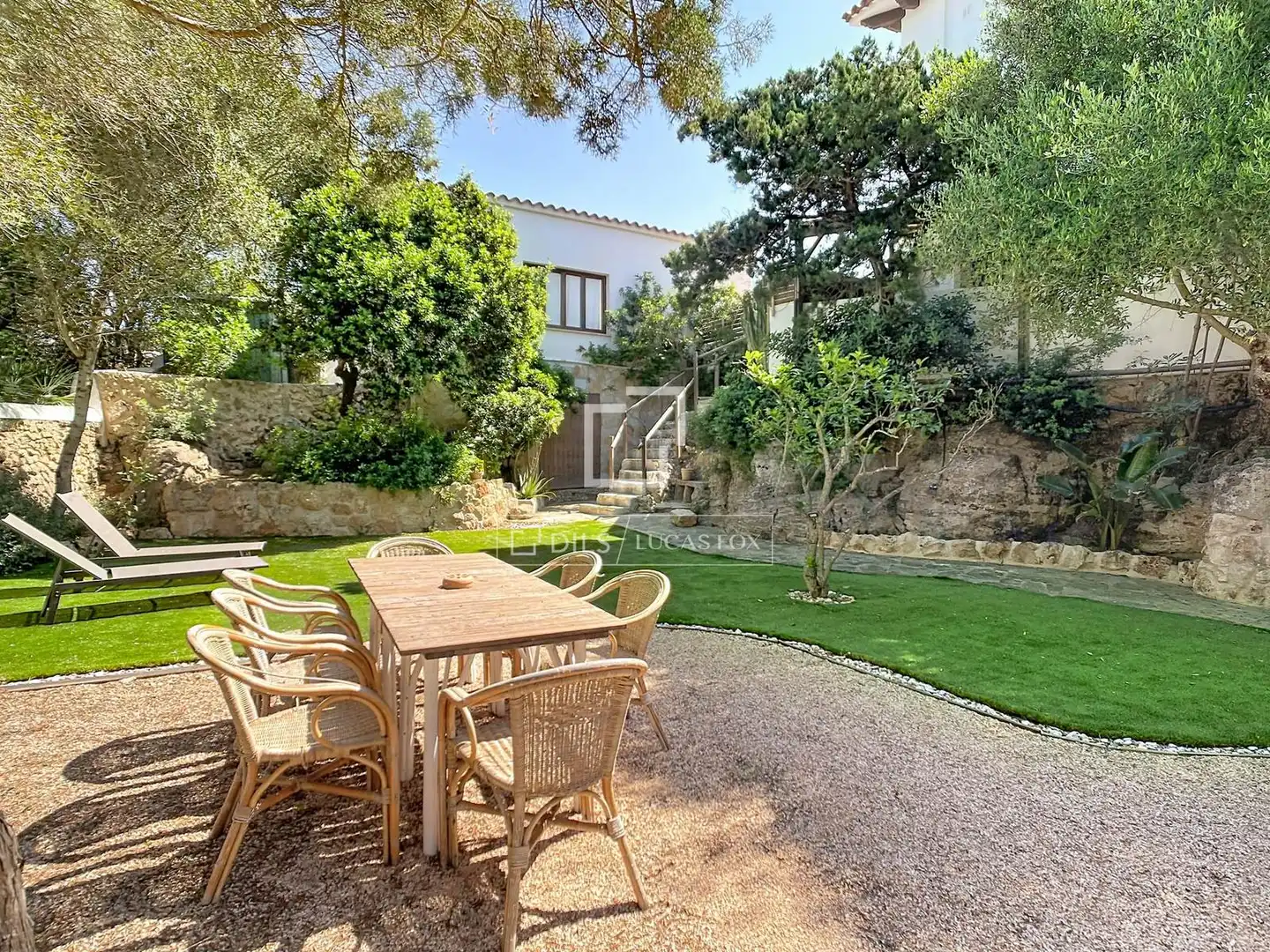 Garden of Houses for sale in Ciutadella de Menorca  with Air Conditioner, Heating and Private garden