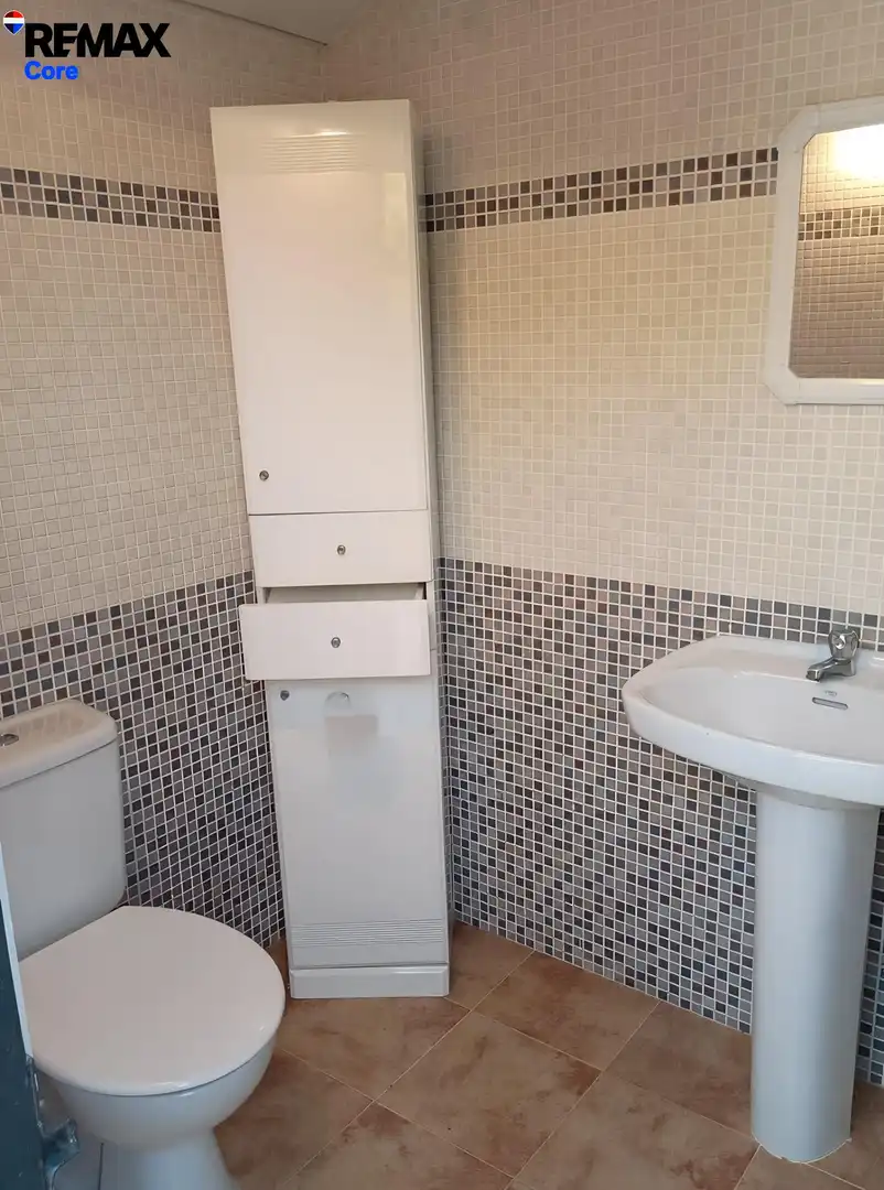 Baño de Casa o chalet en venta en Badajoz con Aire acondicionado, Jardín privado y Trastero