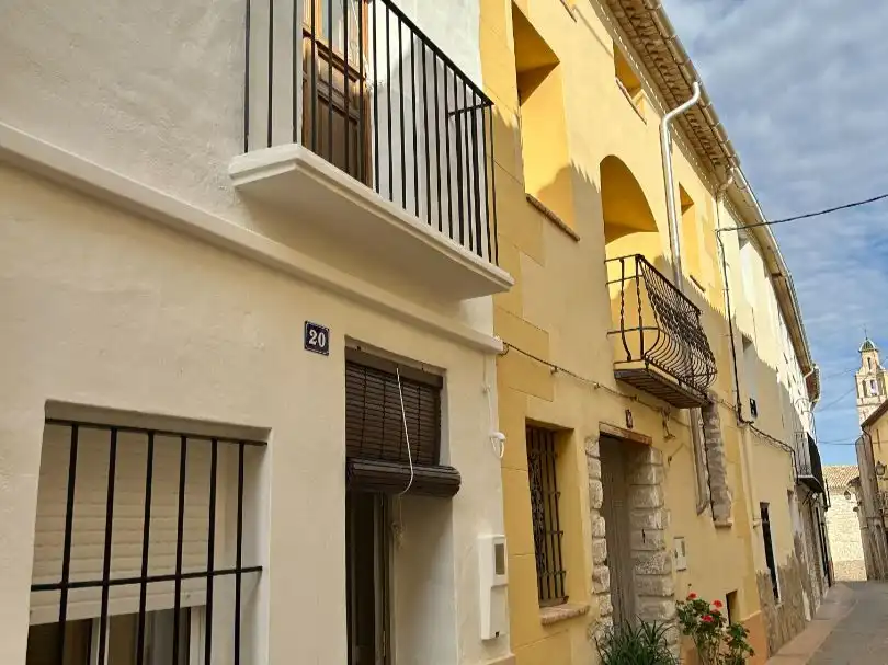 Exterior view of Houses for sale in Planes, Alicante