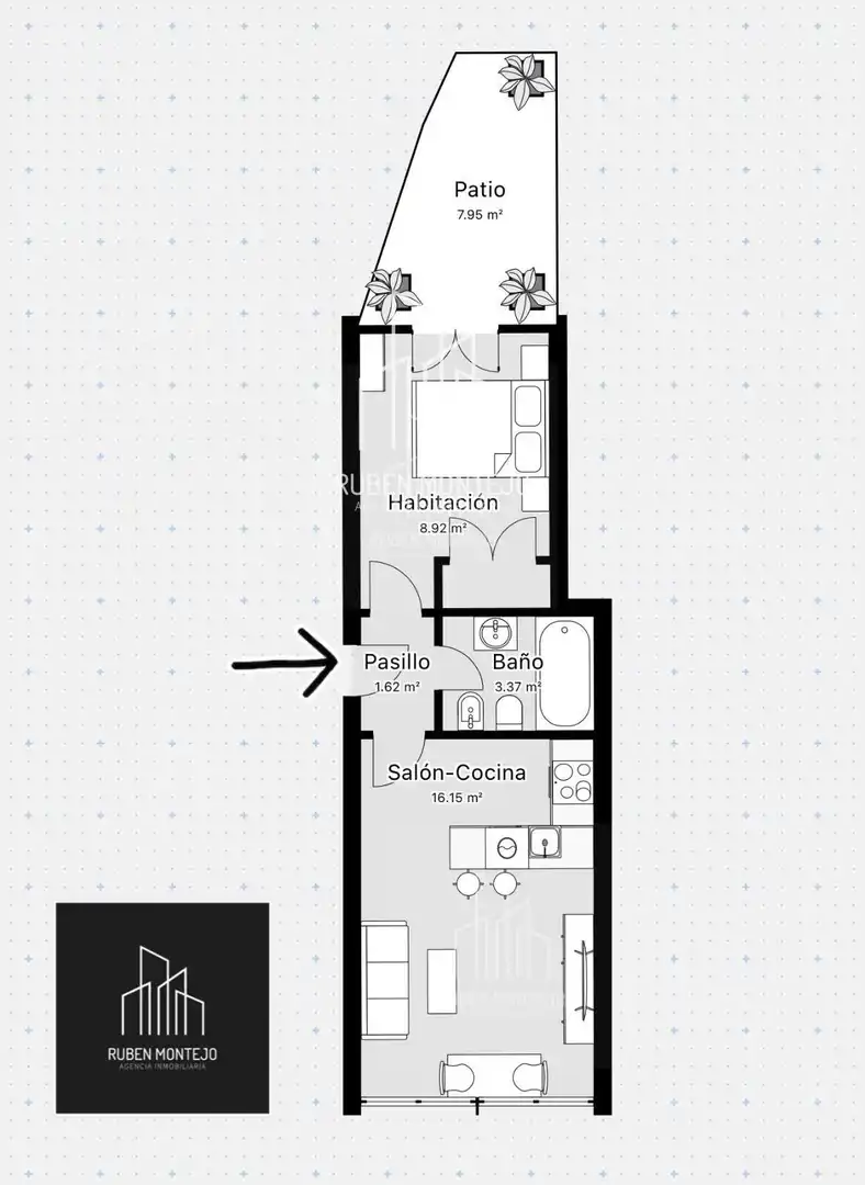 Apartament de lloguer en Salamanca amb Calefacció, Terrassa i Moblat