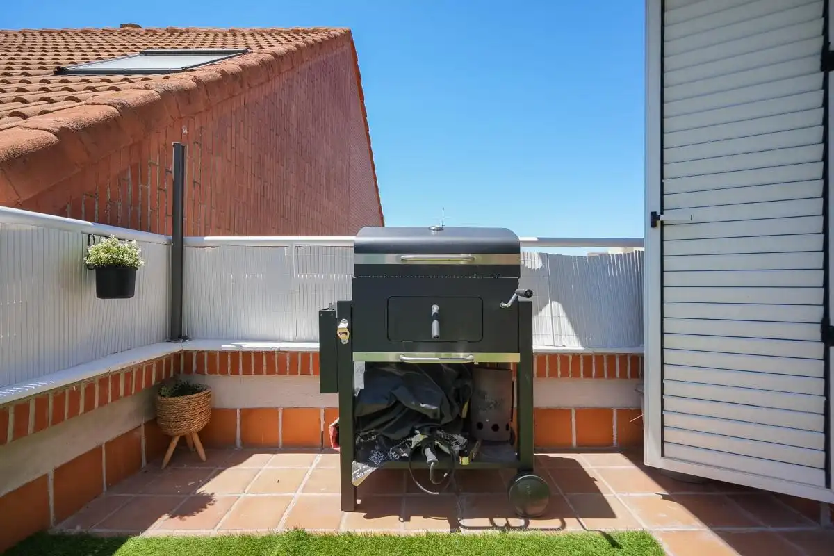 Terrassa de Casa o xalet en venda en Algete amb Aire condicionat, Calefacció i Jardí privat