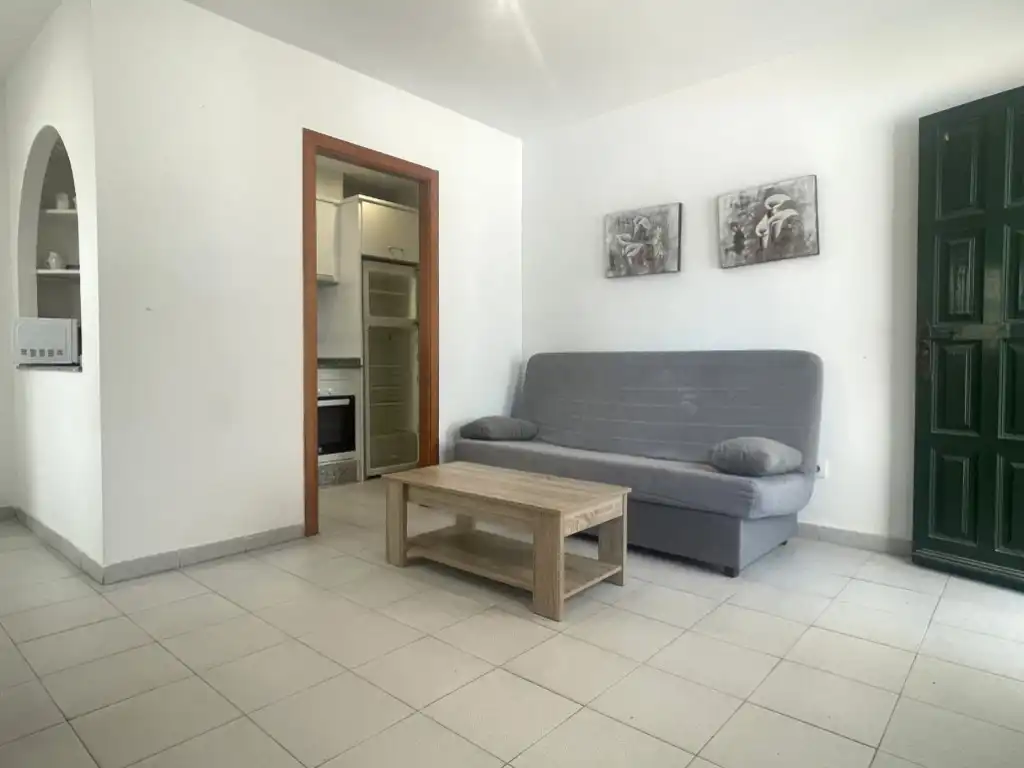 Sala de estar de Apartamento en venta en Vera con Aire acondicionado, Terraza y Amueblado