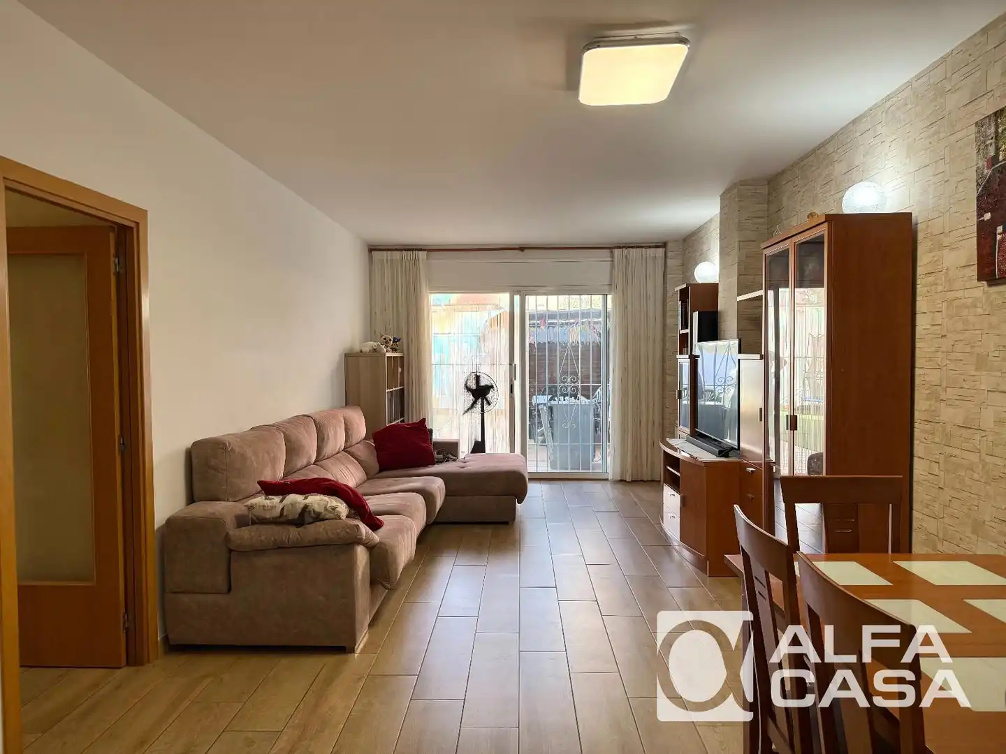 Sala d'estar de Pis en venda en Lloret de Mar amb Calefacció, Terrassa i Moblat