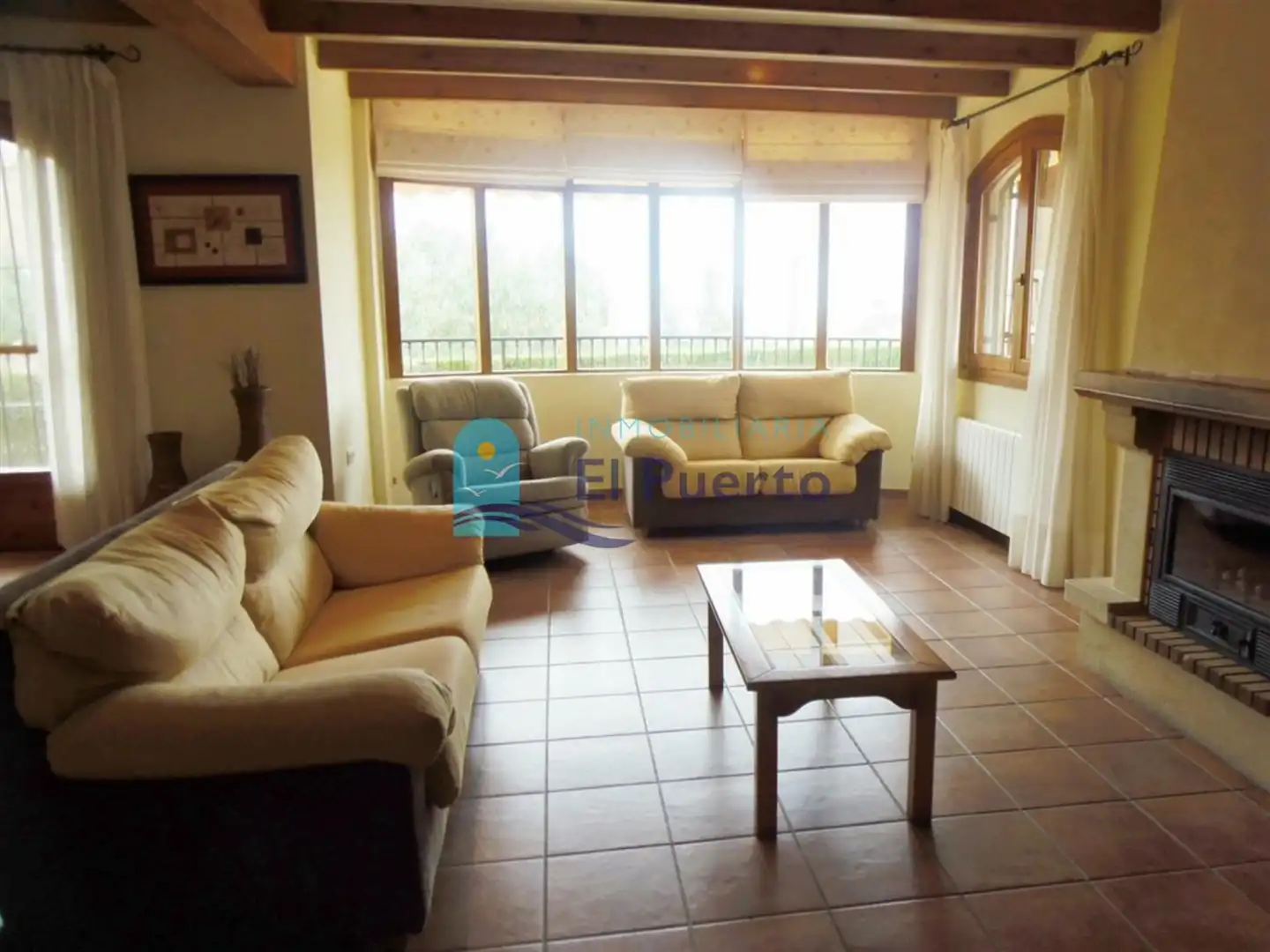Sala de estar de Casa o chalet en venta en Mazarrón con Calefacción, Jardín privado y Terraza