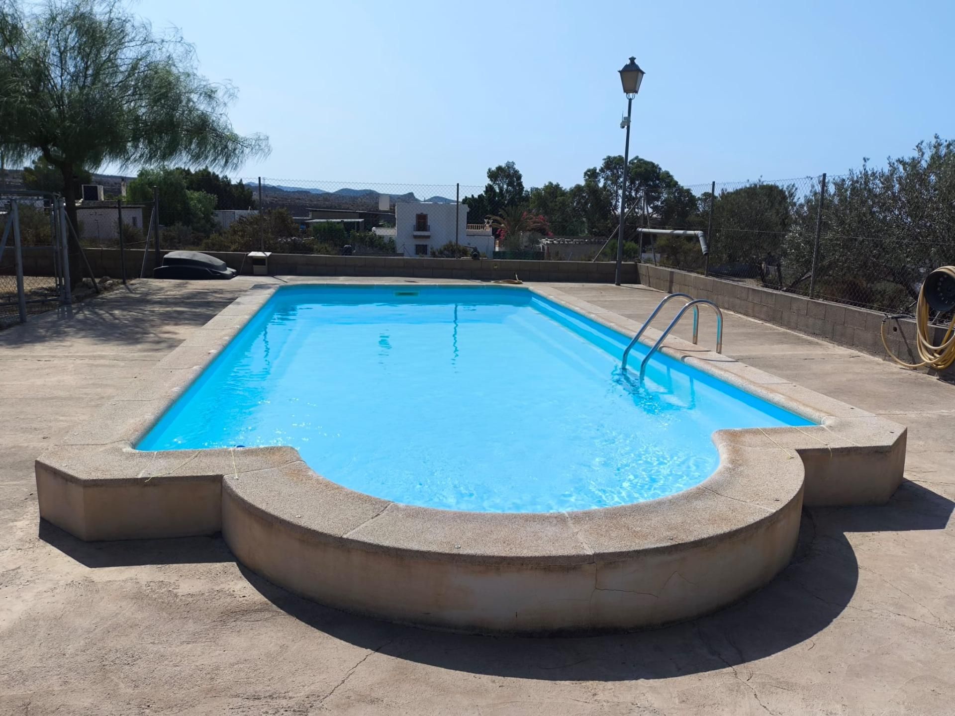 Piscina de Finca rústica en venta en Pechina con Jardín privado, Terraza y Trastero