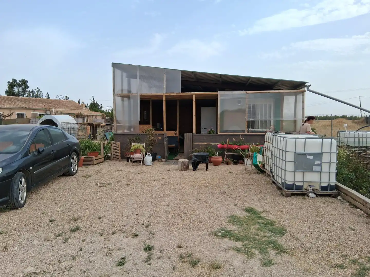 Vista exterior de Residencial en venda en Albacete