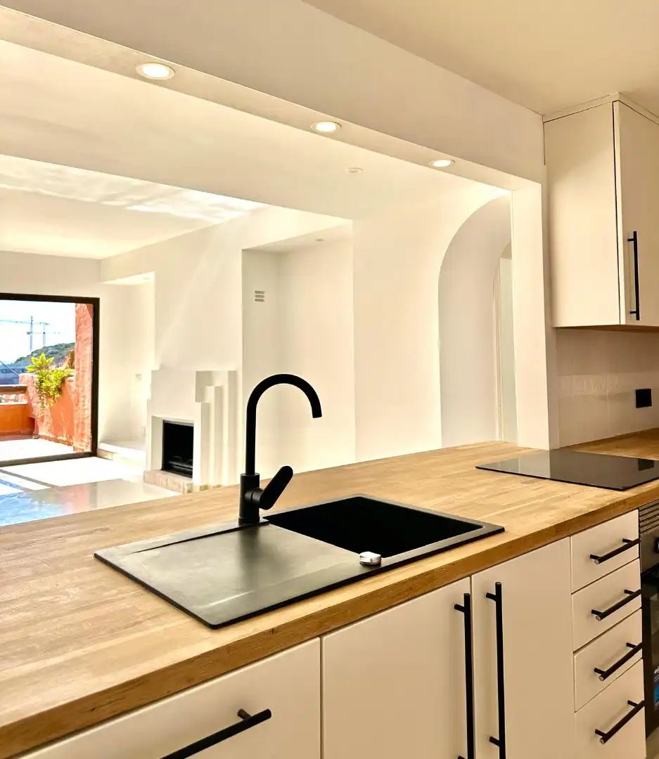Kitchen of Attic for sale in Manilva  with Terrace, Oven and Washing machine