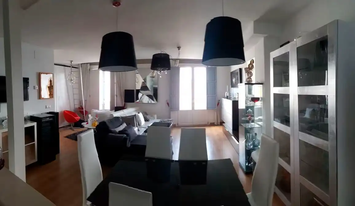 Menjador de Dúplex en venda en Úbeda amb Aire condicionat, Calefacció i Jardí privat