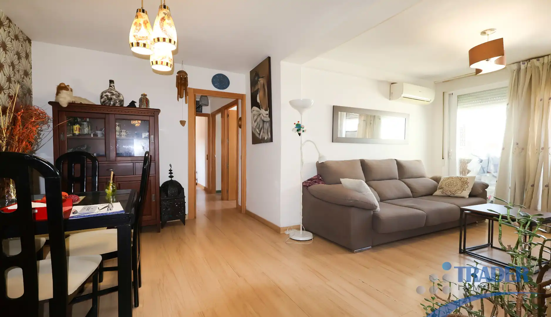 Living room of Flat for sale in Móstoles  with Terrace and Balcony