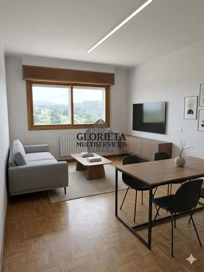 Wohnzimmer von Wohnung zum Verkauf in Gondomar mit Heizung, Terrasse und Abstellraum