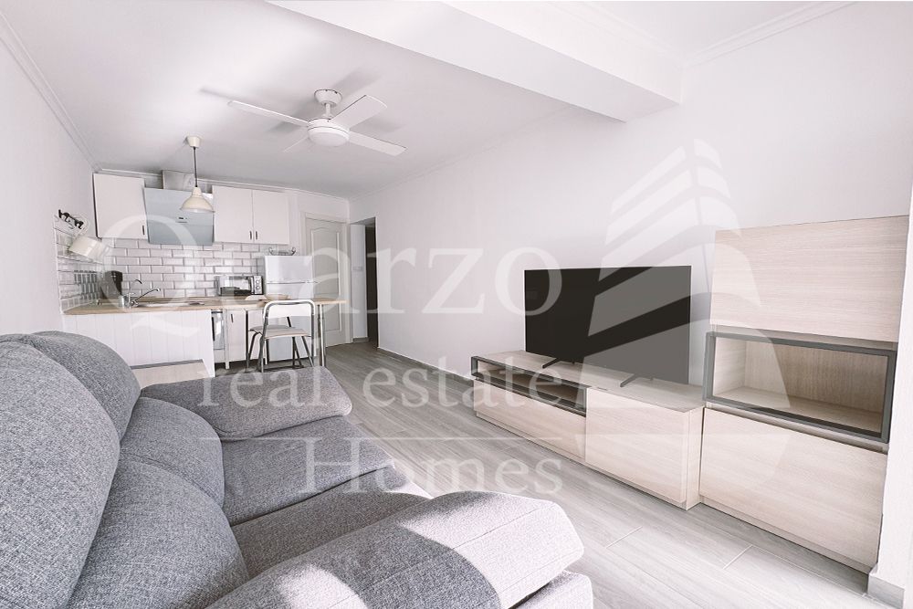 Sala d'estar de Apartament en venda en Els Poblets amb Calefacció, Terrassa i Moblat