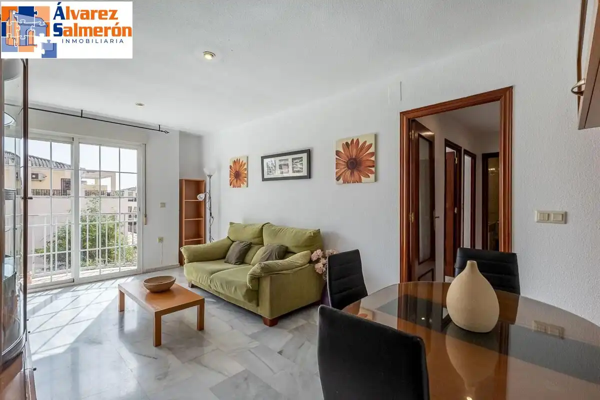 Sala de estar de Piso en venta en Granada con Balcón