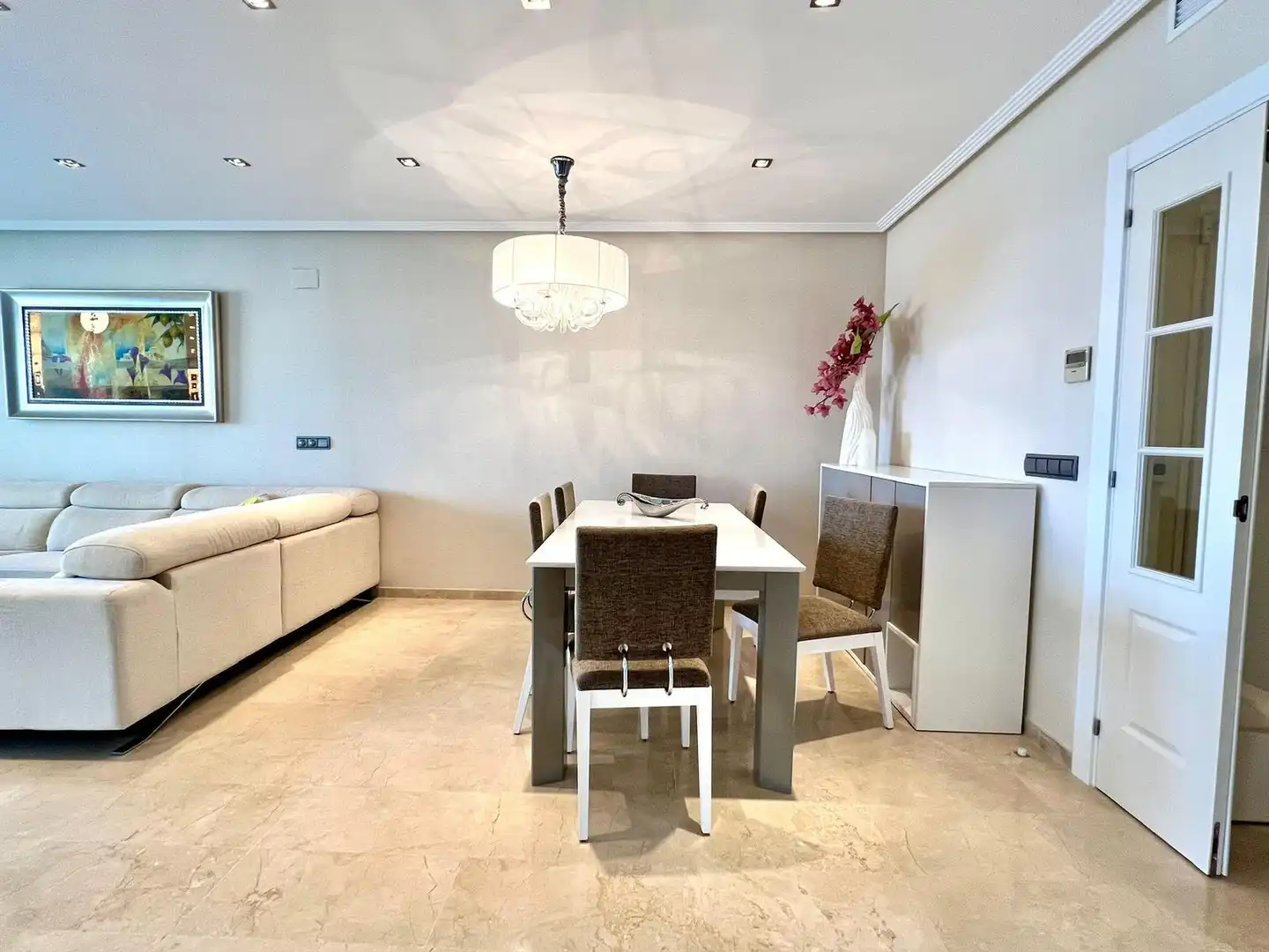 Comedor de Apartamento en venta en Altea con Aire acondicionado, Terraza y Amueblado