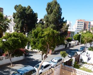 Exterior view of House or chalet for sale in  Almería Capital  with Air Conditioner, Private garden and Terrace