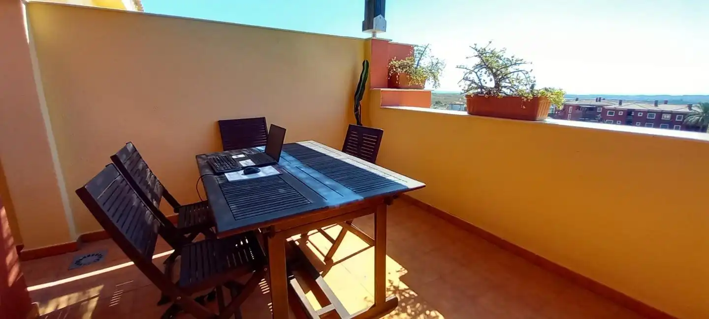Terrace of Flat for sale in Vera  with Air Conditioner, Terrace and Furnished