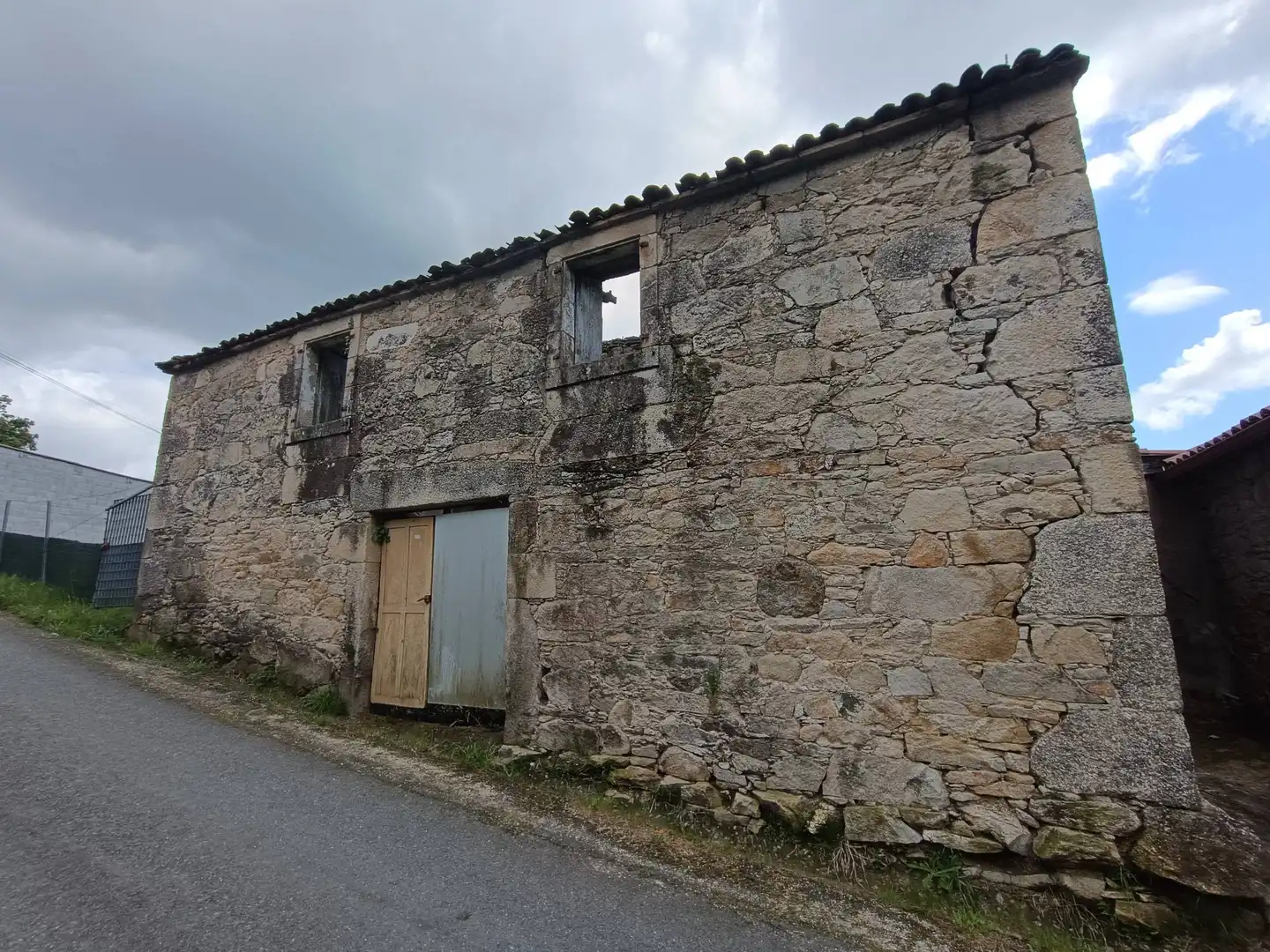 Vista exterior de Casa o chalet en venta en A Baña  