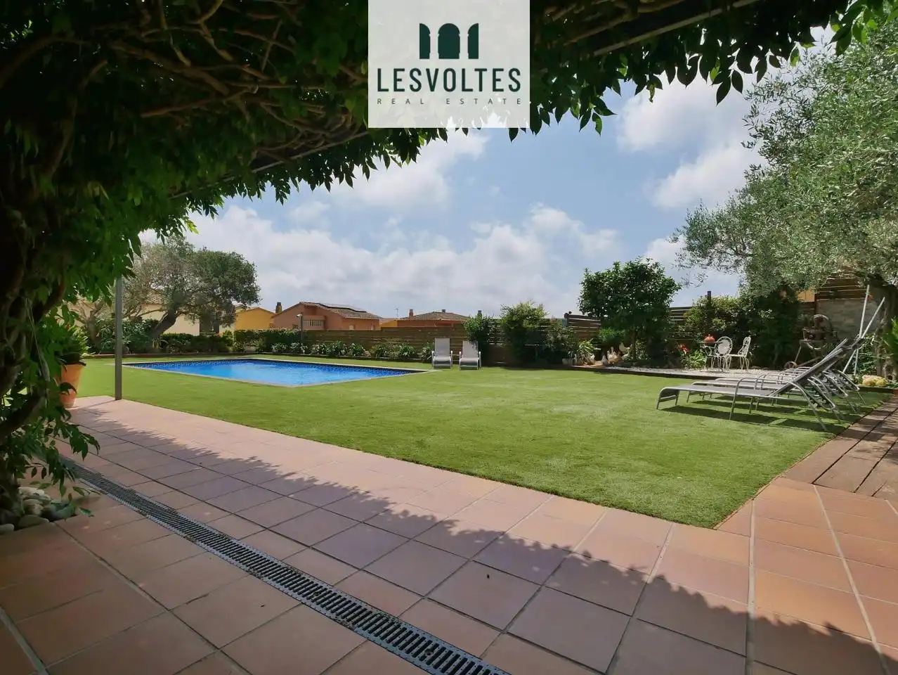 Exterior view of Houses for sale in Mont-ras  with Air Conditioner, Heating and Private garden