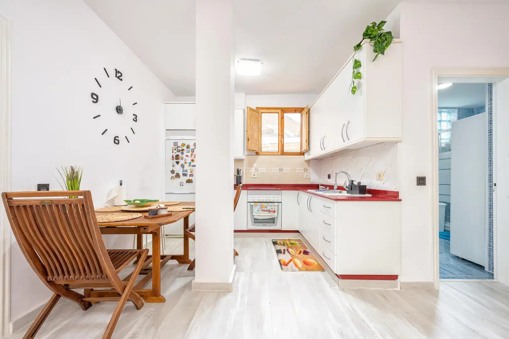 Cuina de Finca rústica en venda en Arucas amb Jardí privat, Terrassa i Moblat