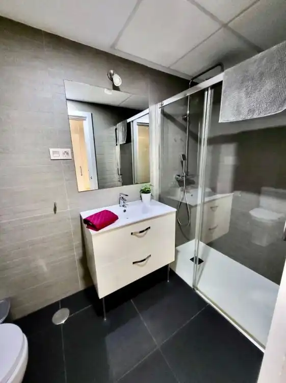 Bathroom of Apartments for rent in Rincón de la Victoria  with Parquet flooring