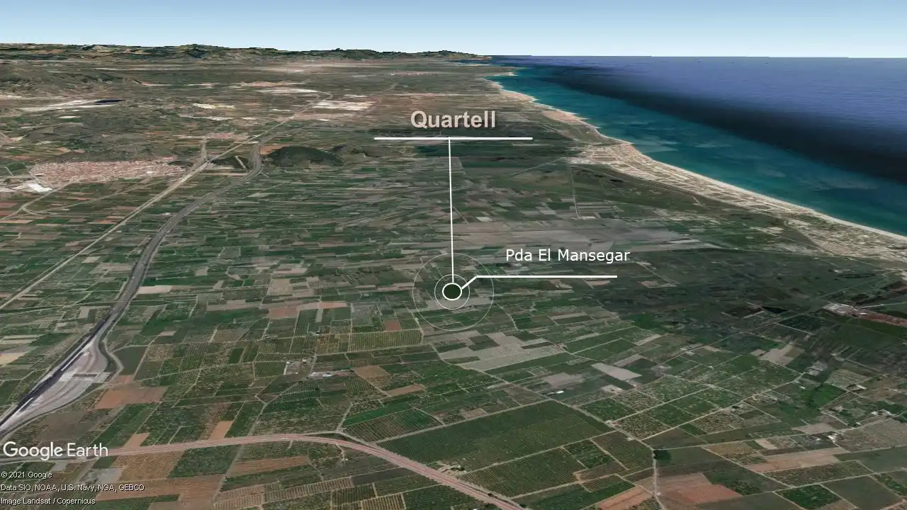 Rustikales Grundstück zum Verkauf in Pda  El Mansegar, imagen 3