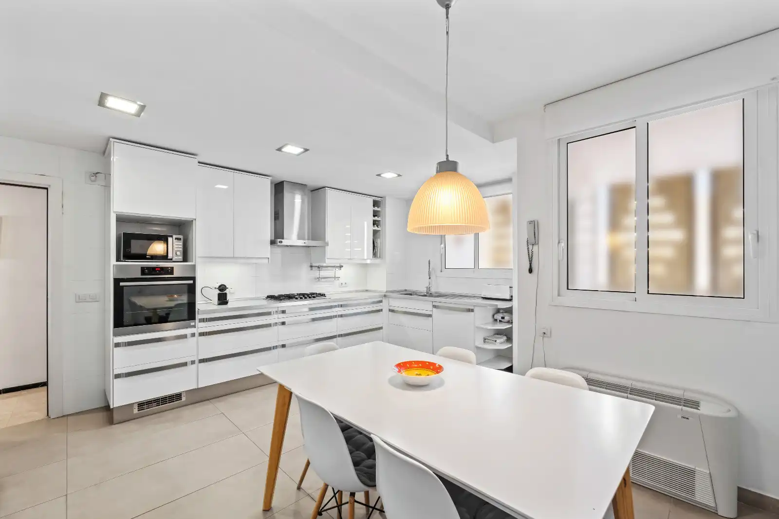 Kitchen of Flat for sale in Alicante / Alacant  with Air Conditioner, Heating and Terrace