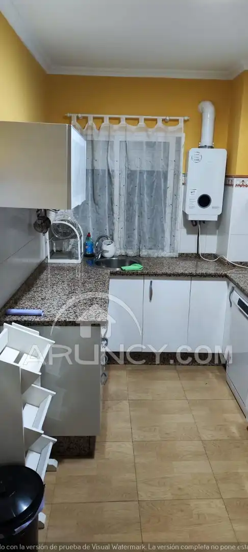 Kitchen of Flat for sale in Alcalá de Guadaira  with Air Conditioner, Heating and Terrace